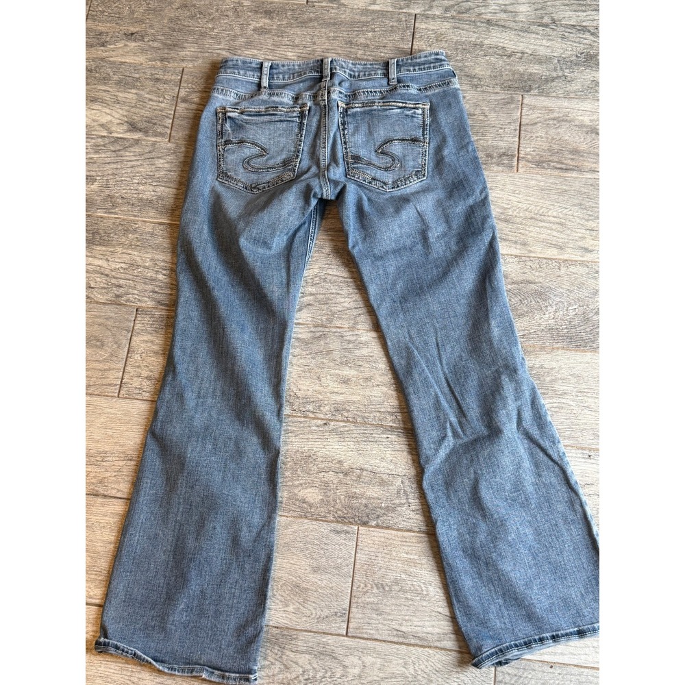 Silver Jeans Britt Bootcut Jeans W33 L33 Blue Denim Western 33x33 Boot 33 x 33